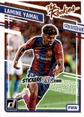 Figurina Lamine Yamal - Donruss Soccer 2023-2024
 n. TR25 - Panini