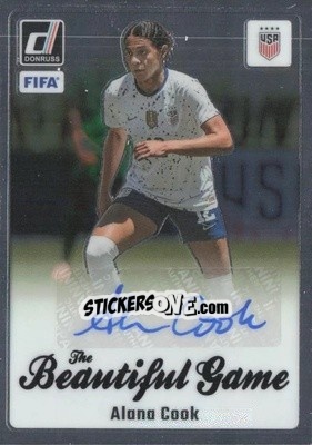 Sticker Alana Cook - Donruss Soccer 2023-2024
 n. BGA23 - Panini