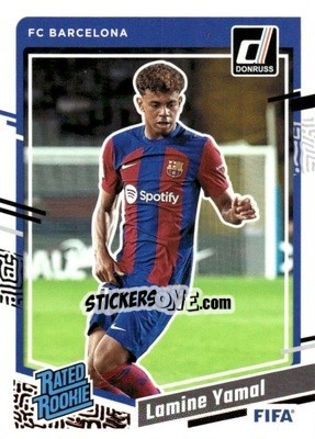 Sticker Lamine Yamal - Donruss Soccer 2023-2024
 n. 177 - Panini