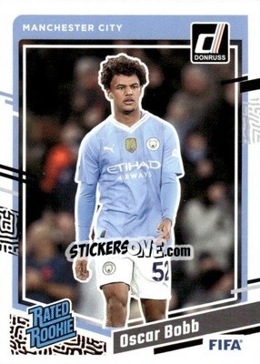 Sticker Oscar Bobb - Donruss Soccer 2023-2024
 n. 178 - Panini