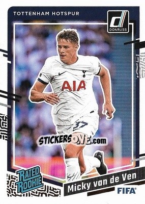 Sticker Micky van de Ven - Donruss Soccer 2023-2024
 n. 181 - Panini