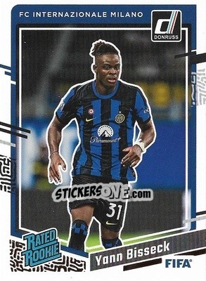 Cromo Yann Bisseck - Donruss Soccer 2023-2024
 n. 185 - Panini