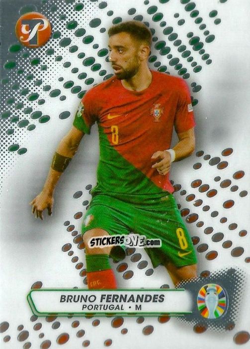 Sticker Bruno Fernandes - Pristine Road to UEFA EURO 2024
 n. 133 - Topps