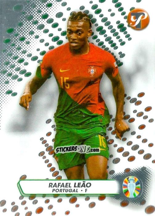 Cromo Rafael Leao - Pristine Road to UEFA EURO 2024
 n. 142 - Topps
