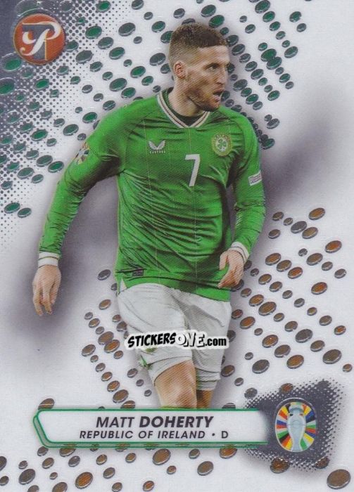 Cromo Matt Doherty - Pristine Road to UEFA EURO 2024
 n. 146 - Topps
