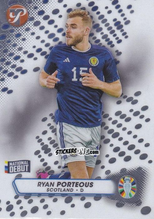 Sticker Ryan Porteous - Pristine Road to UEFA EURO 2024
 n. 152 - Topps