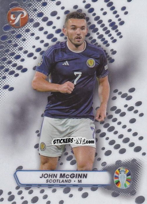 Cromo John McGinn - Pristine Road to UEFA EURO 2024
 n. 154 - Topps