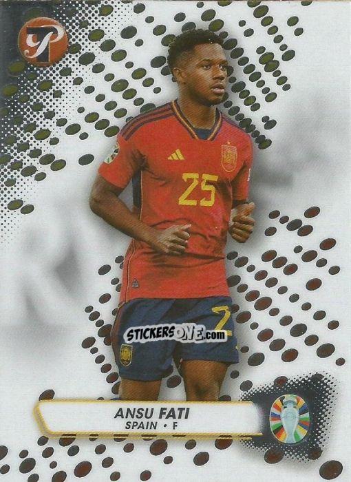 Sticker Ansu Fati - Pristine Road to UEFA EURO 2024
 n. 162 - Topps