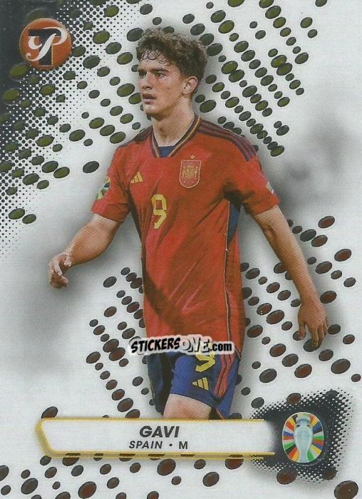 Sticker Gavi - Pristine Road to UEFA EURO 2024
 n. 163 - Topps