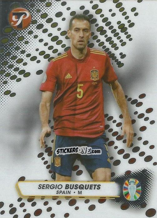 Sticker Sergio Busquets - Pristine Road to UEFA EURO 2024
 n. 164 - Topps