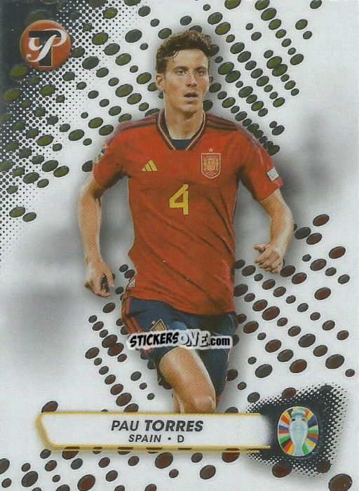 Sticker Pau Torres - Pristine Road to UEFA EURO 2024
 n. 172 - Topps