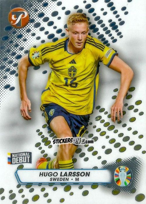 Sticker Hugo Larsson - Pristine Road to UEFA EURO 2024
 n. 179 - Topps