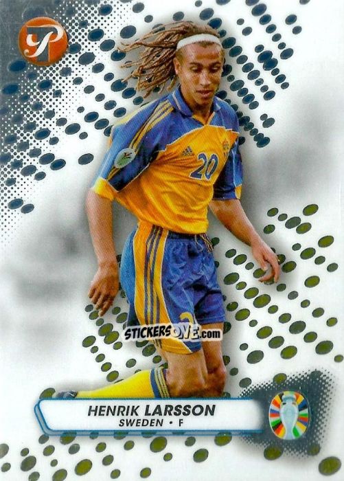 Cromo Henrik Larsson - Pristine Road to UEFA EURO 2024
 n. 181 - Topps