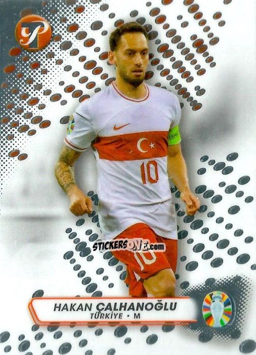 Figurina Hakan Calhanoglu - Pristine Road to UEFA EURO 2024
 n. 189 - Topps