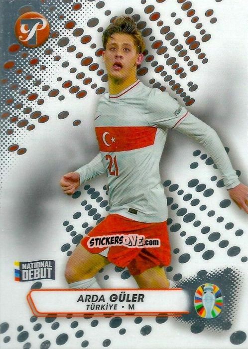 Cromo Arda Guler - Pristine Road to UEFA EURO 2024
 n. 190 - Topps