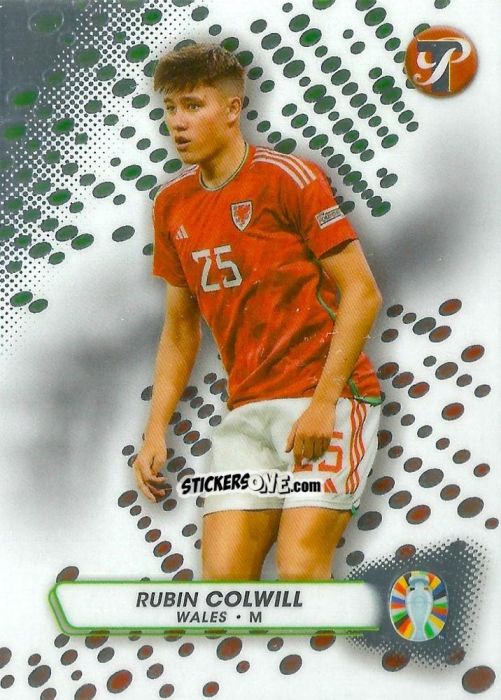 Sticker Rubin Colwill - Pristine Road to UEFA EURO 2024
 n. 197 - Topps