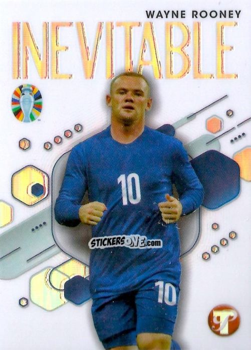 Figurina Wayne Rooney - Pristine Road to UEFA EURO 2024
 n. IV-WR - Topps