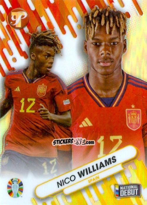 Cromo Nico Williams - Pristine Road to UEFA EURO 2024
 n. FF-NW - Topps