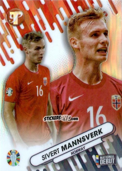 Figurina Sivert Mannsverk - Pristine Road to UEFA EURO 2024
 n. FF-SM - Topps