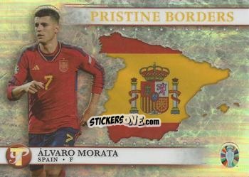 Figurina Alvaro Morata - Pristine Road to UEFA EURO 2024
 n. PB-AM - Topps