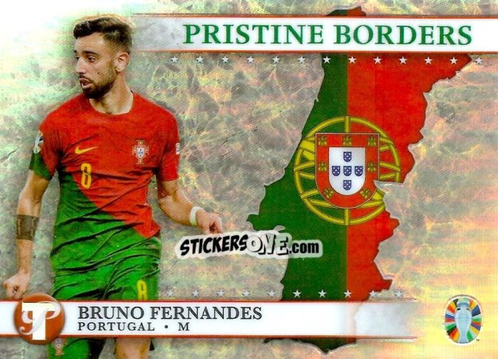 Sticker Bruno Fernandes - Pristine Road to UEFA EURO 2024
 n. PB-BF - Topps