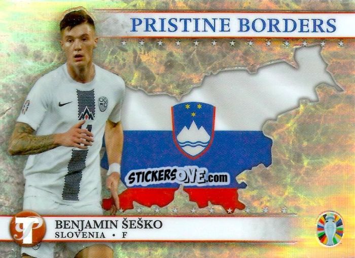 Cromo Benjamin Sesko - Pristine Road to UEFA EURO 2024
 n. PB-BS - Topps