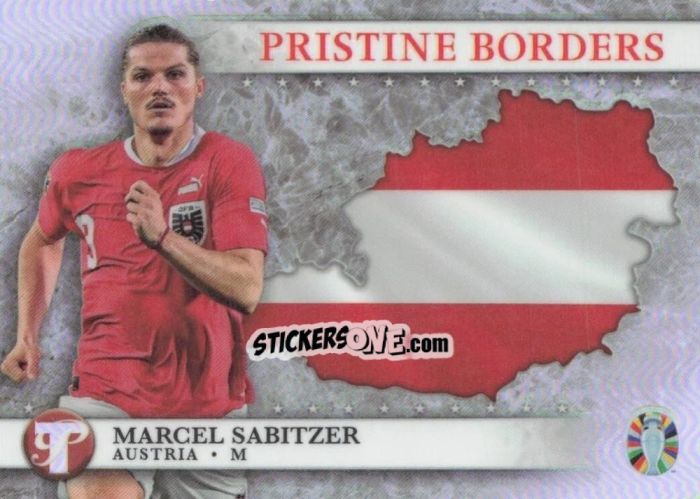 Sticker Marcel Sabitzer - Pristine Road to UEFA EURO 2024
 n. PB-MS - Topps