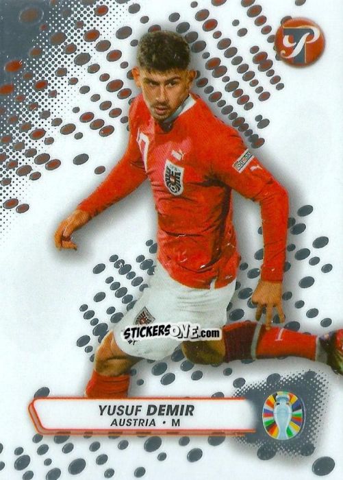 Figurina Yusuf Demir - Pristine Road to UEFA EURO 2024
 n. 2 - Topps