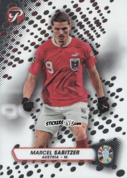 Sticker Marcel Sabitzer - Pristine Road to UEFA EURO 2024
 n. 4 - Topps
