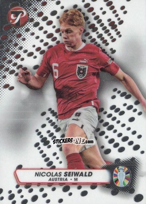 Figurina Nicolas Seiwald - Pristine Road to UEFA EURO 2024
 n. 6 - Topps