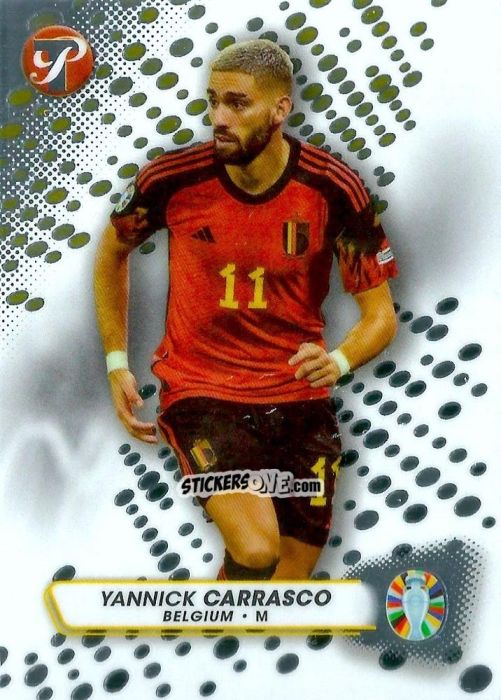 Cromo Yannick Carrasco - Pristine Road to UEFA EURO 2024
 n. 13 - Topps