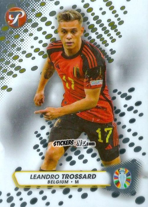 Sticker Leandro Trossard - Pristine Road to UEFA EURO 2024
 n. 14 - Topps