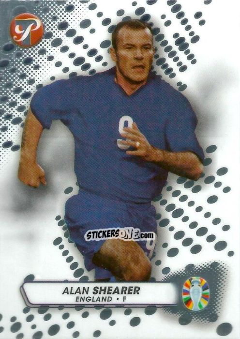 Figurina Alan Shearer - Pristine Road to UEFA EURO 2024
 n. 33 - Topps