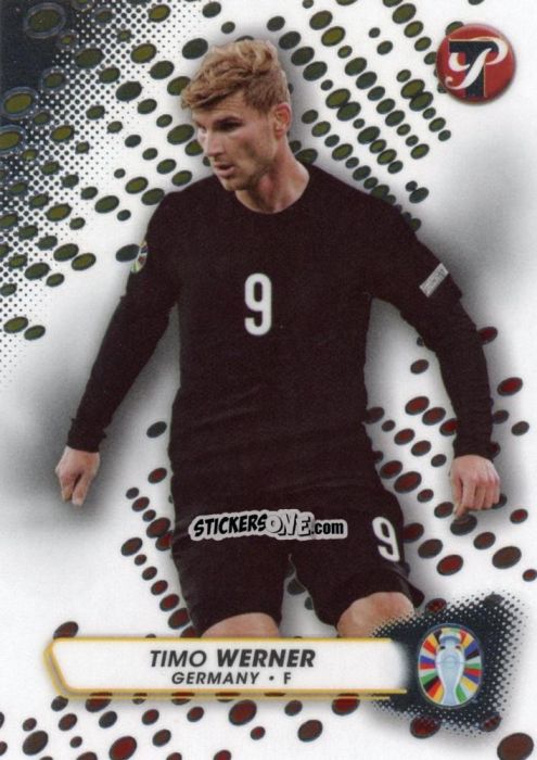 Figurina Timo Werner - Pristine Road to UEFA EURO 2024
 n. 67 - Topps