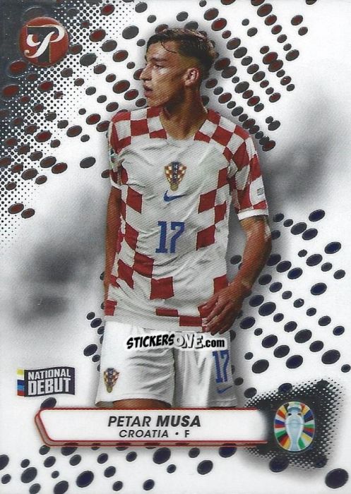 Sticker Petar Musa - Pristine Road to UEFA EURO 2024
 n. 69 - Topps