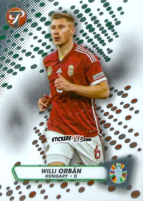 Cromo Willi Orban - Pristine Road to UEFA EURO 2024
 n. 71 - Topps