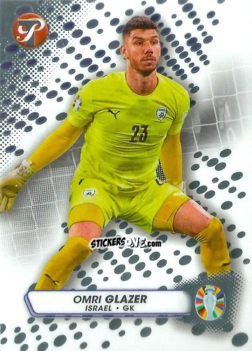 Figurina Omri Glazer - Pristine Road to UEFA EURO 2024
 n. 83 - Topps