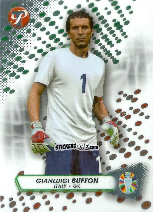 Figurina Gianluigi Buffon - Pristine Road to UEFA EURO 2024
 n. 87 - Topps