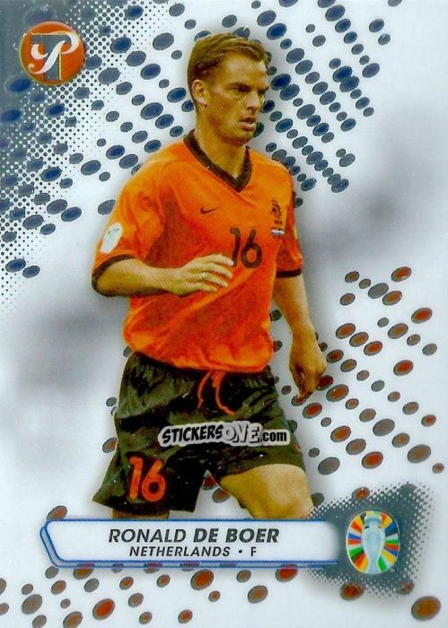 Cromo Ronald De Boer - Pristine Road to UEFA EURO 2024
 n. 116 - Topps