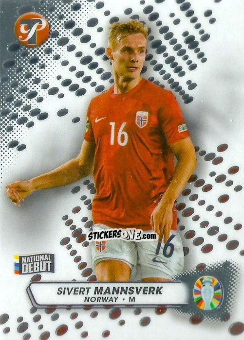 Sticker Sivert Mannsverk - Pristine Road to UEFA EURO 2024
 n. 122 - Topps