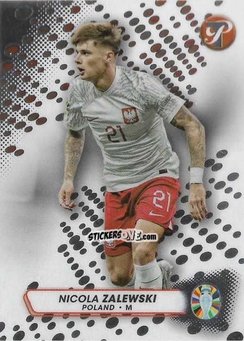 Cromo Nicola Zalewski - Pristine Road to UEFA EURO 2024
 n. 125 - Topps
