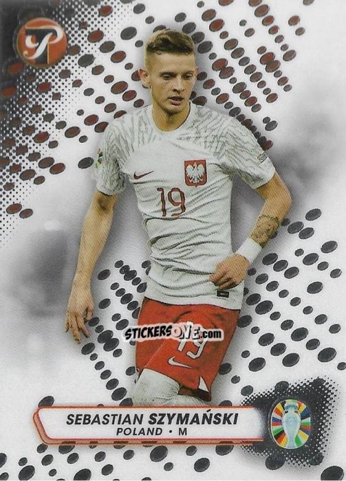 Sticker Sebastian Szymanski - Pristine Road to UEFA EURO 2024
 n. 129 - Topps