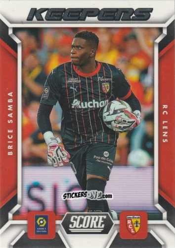 Cromo Brice Samba - Score Ligue 1 2023-2024
 n. K2 - Panini
