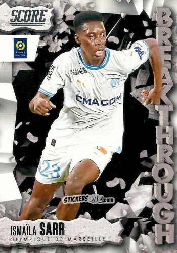 Sticker Ismaila Sarr - Score Ligue 1 2023-2024
 n. B10 - Panini