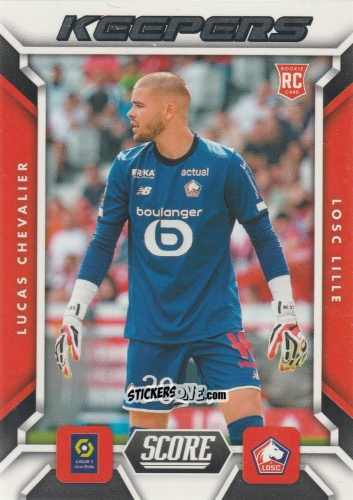 Figurina Lucas Chevalier - Score Ligue 1 2023-2024
 n. K5 - Panini