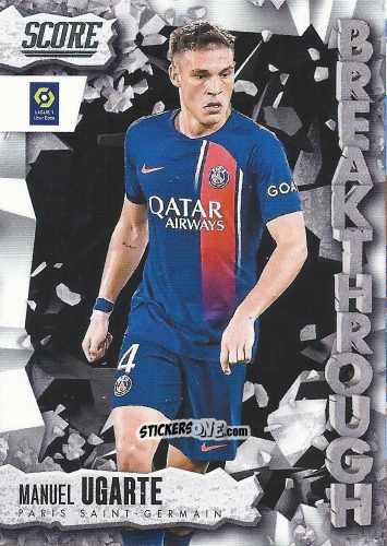 Sticker Manuel Ugarte - Score Ligue 1 2023-2024
 n. B25 - Panini