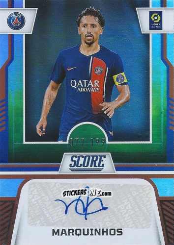 Figurina Marquinhos - Score Ligue 1 2023-2024
 n. SS-MO - Panini