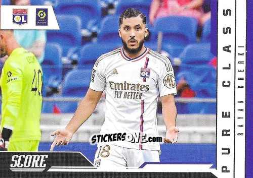 Sticker Rayan Cherki - Score Ligue 1 2023-2024
 n. PC17 - Panini
