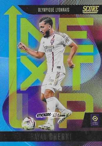 Sticker Rayan Cherki - Score Ligue 1 2023-2024
 n. NU10 - Panini