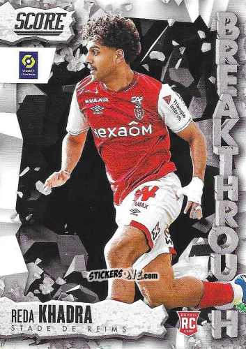 Cromo Reda Khadra - Score Ligue 1 2023-2024
 n. B16 - Panini